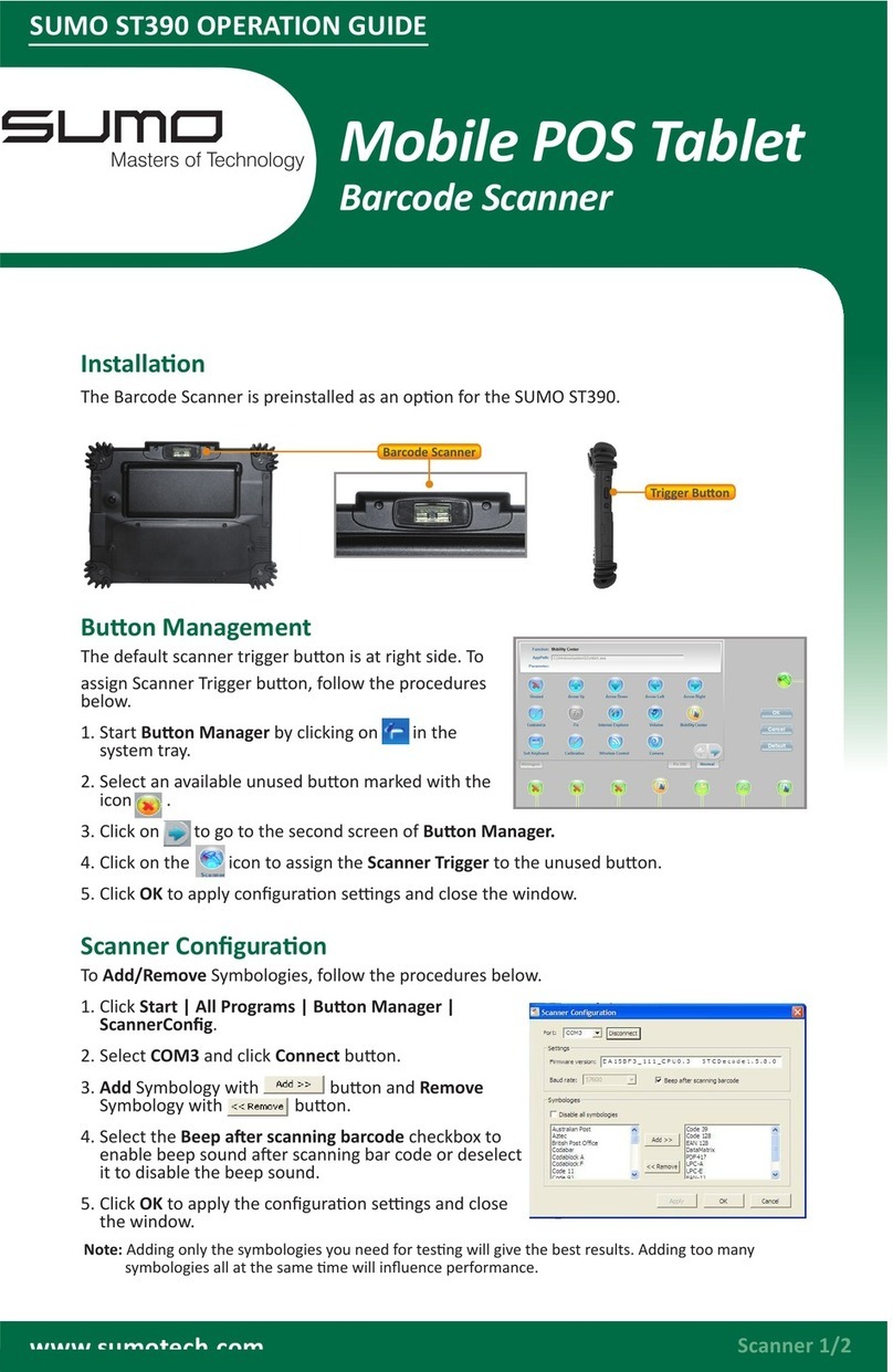 Sumo ST390 User manual