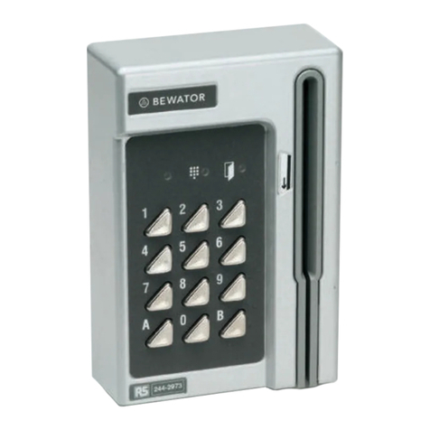 Bewator Bewacard BC615 User manual