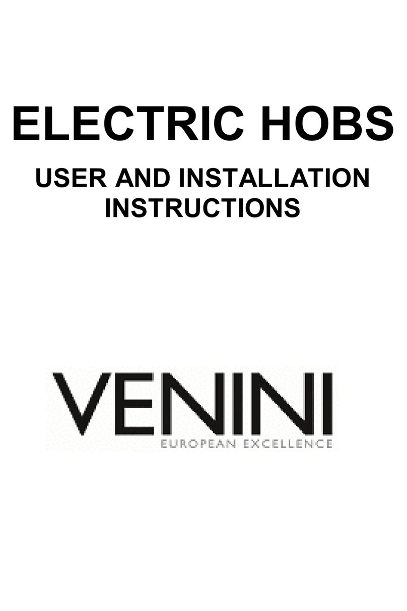 Venini VECE6005 User and installation instructions