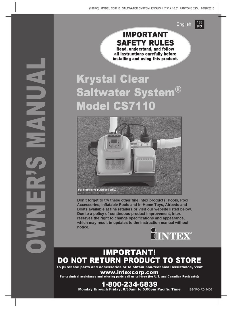 Intex CS7110 owner's manual