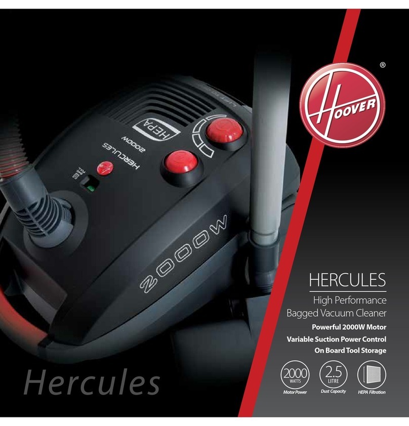 Hoover 5002 Hercules User manual