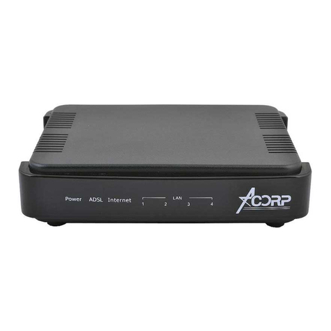Acorp LAN110 User manual
