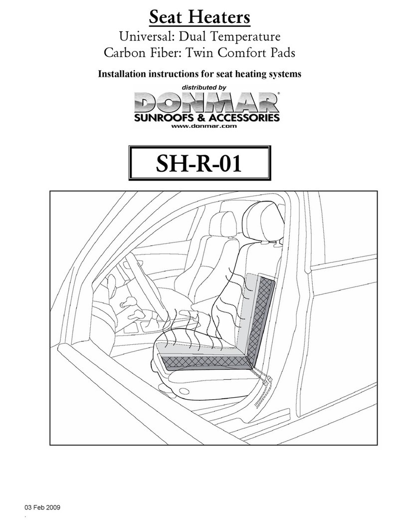 Donmar SH-R-01 installation instructions