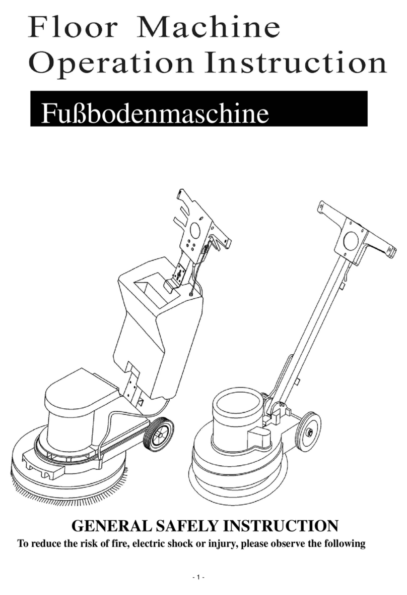 Tornado Floor Finishing Machine Technical manual Tornado Floor Finishing Machine Technical manual