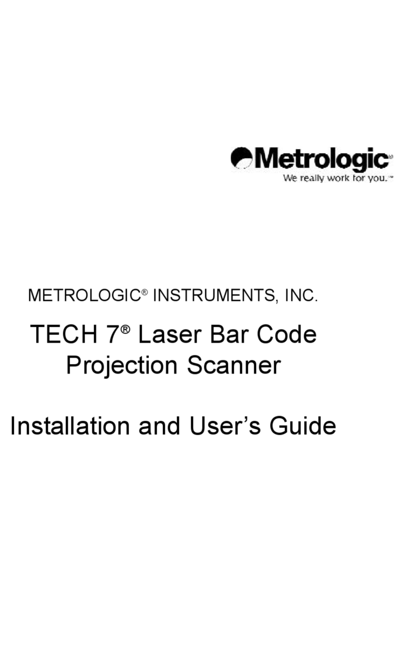 Metrologic TECH 7 MS770 User manual