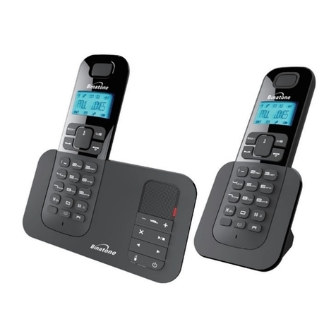 Binatone Vantage 6020 Quad User manual
