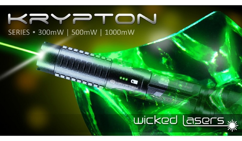 Wicked lasers S3 Krypton Series user manual Wicked lasers S3 Krypton Series user manual
