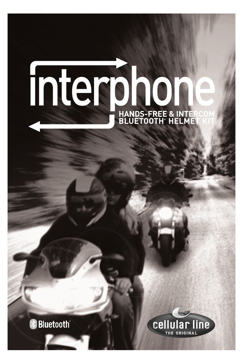 Cellularline interphone user manual
