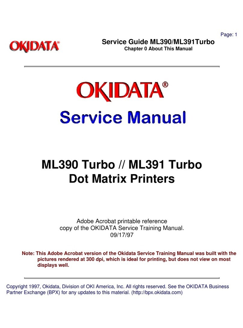 OKIDATA ML390 Turbo User manual