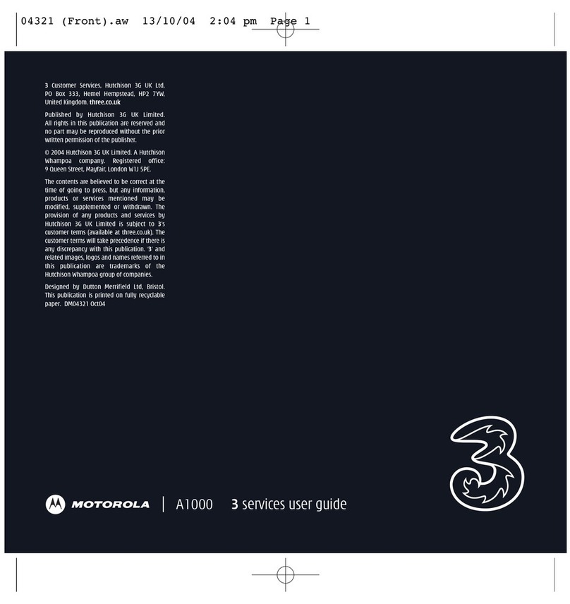 Motorola A1000 User manual