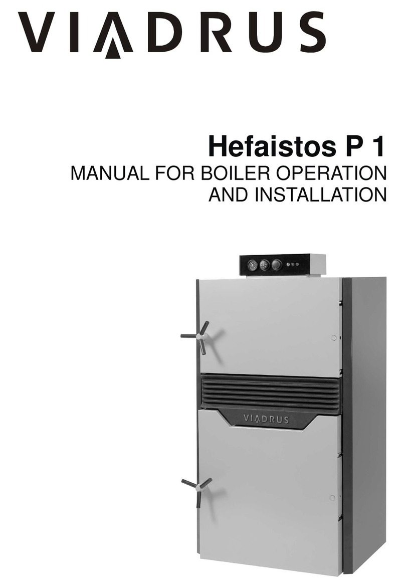 Viadrus Hercules P 1 Manual, operation and installation