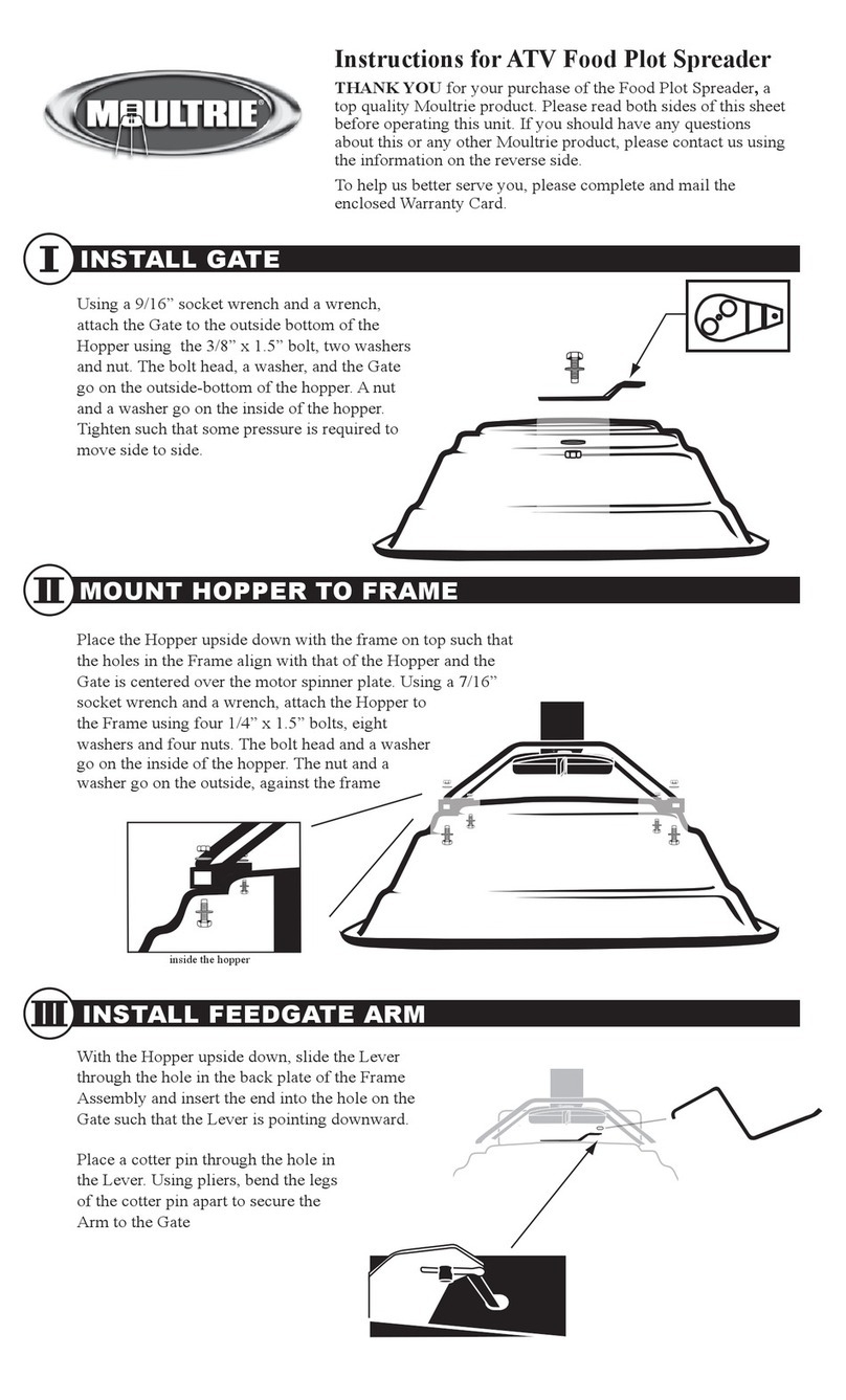Moultrie ATV Instructions for use