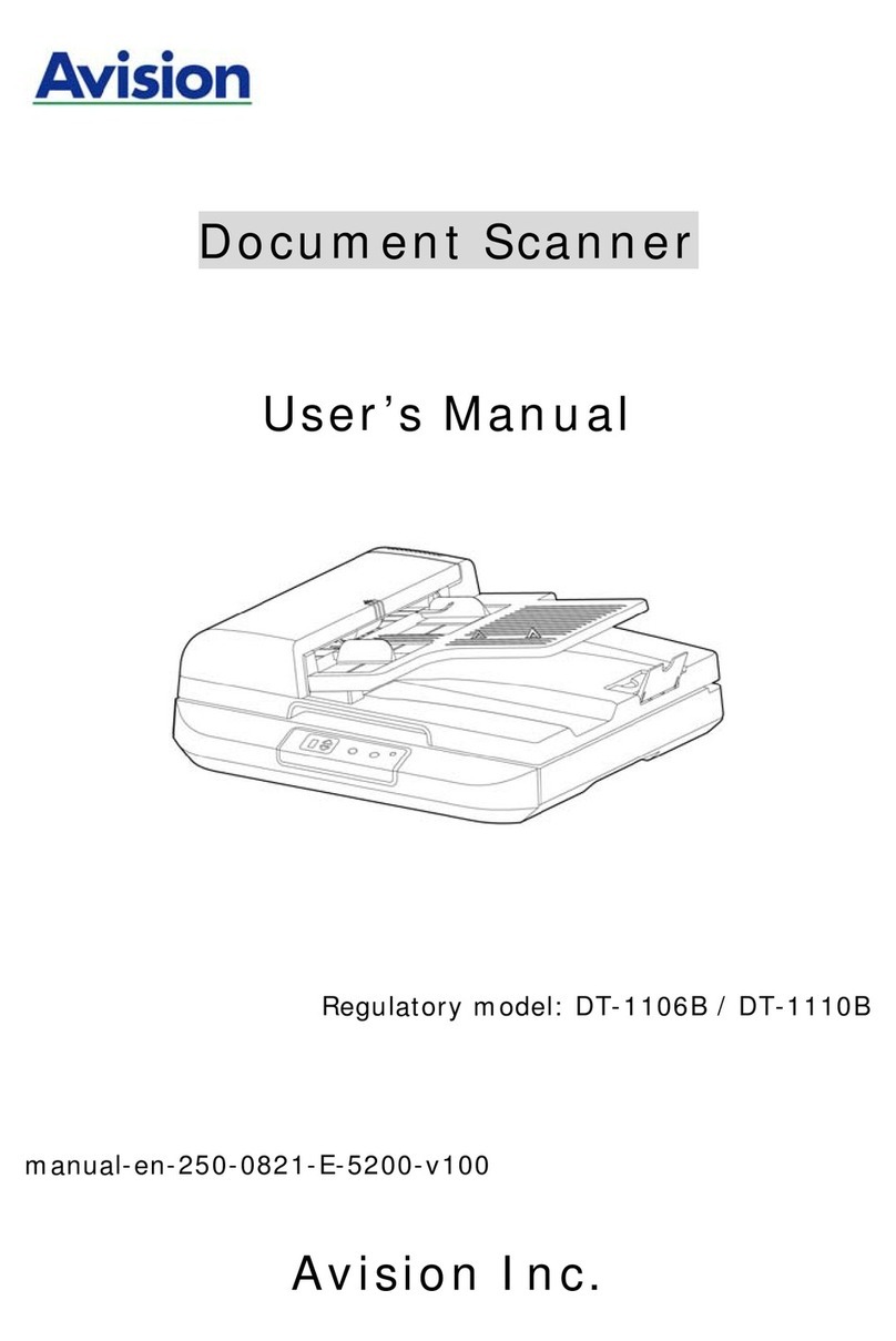 Avision DT-1106B user manual
