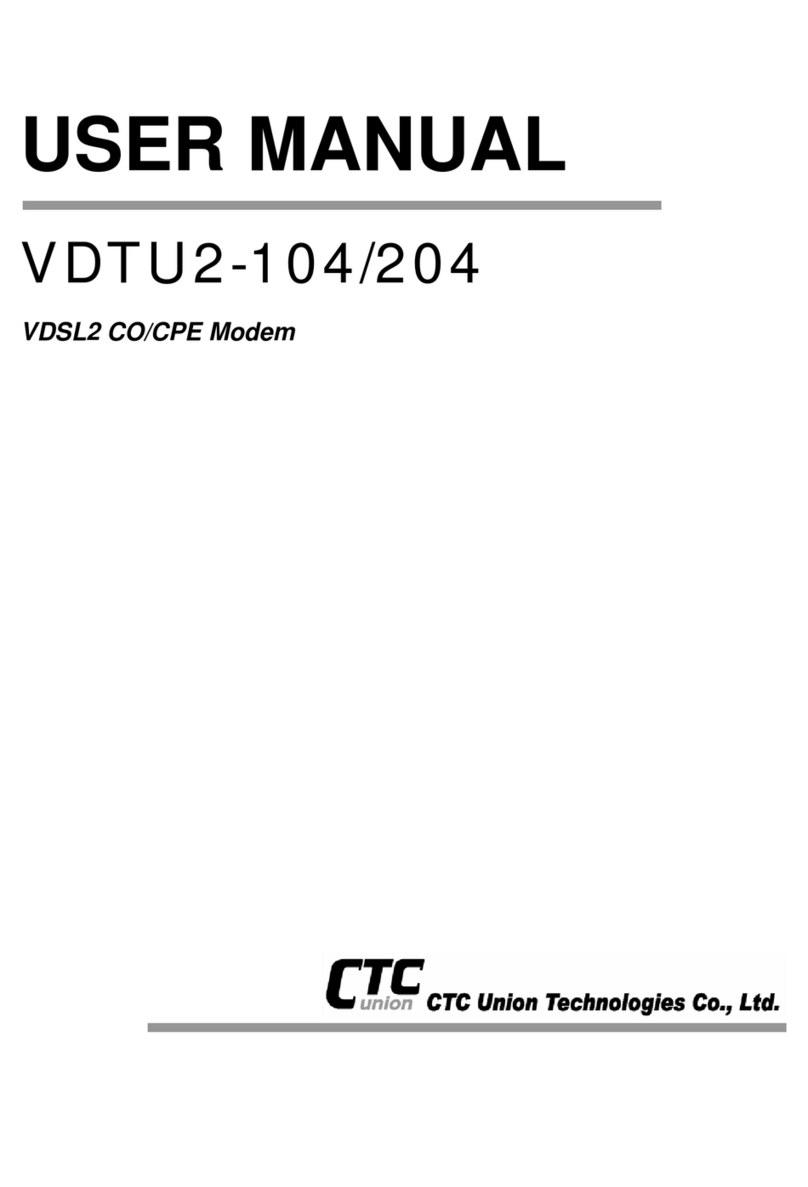 CTC Union VDTU2-104 user manual