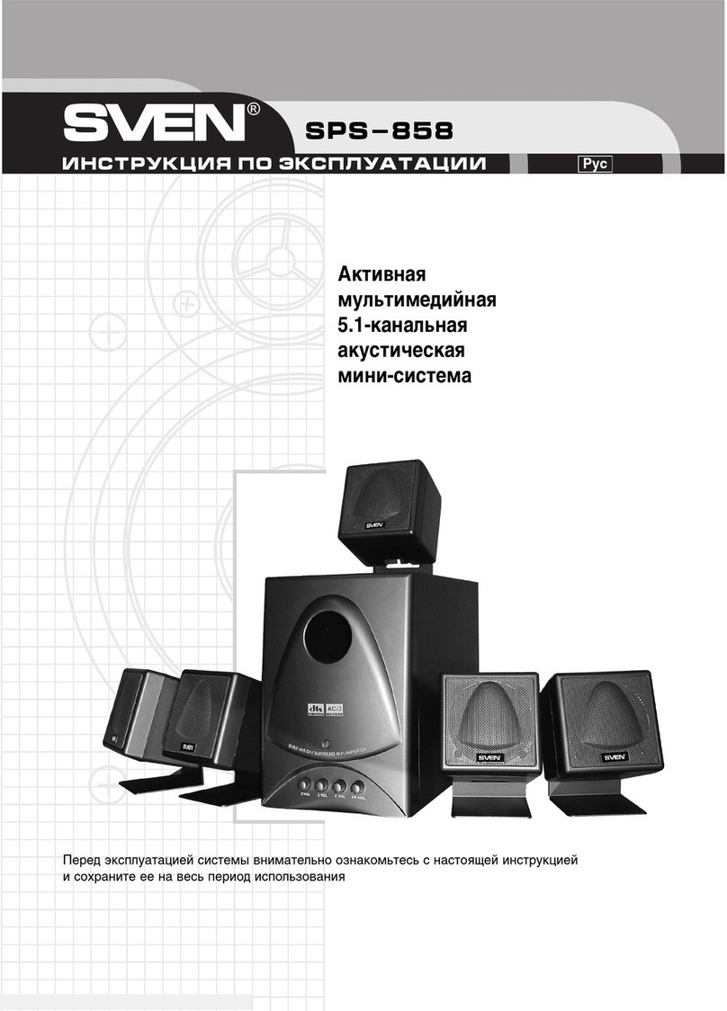 Sven SPS-858 User manual