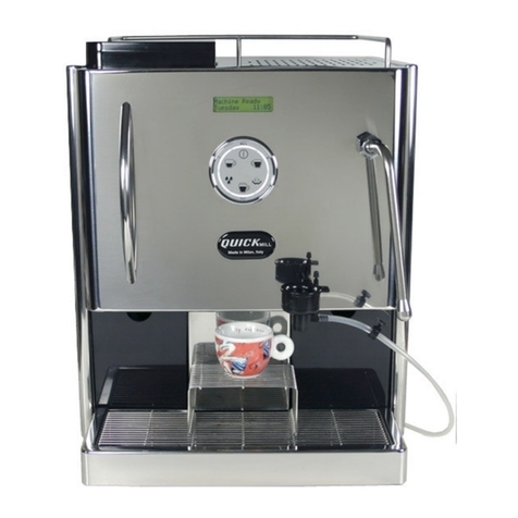 Quickmill Super Automatic Espresso Machine User manual