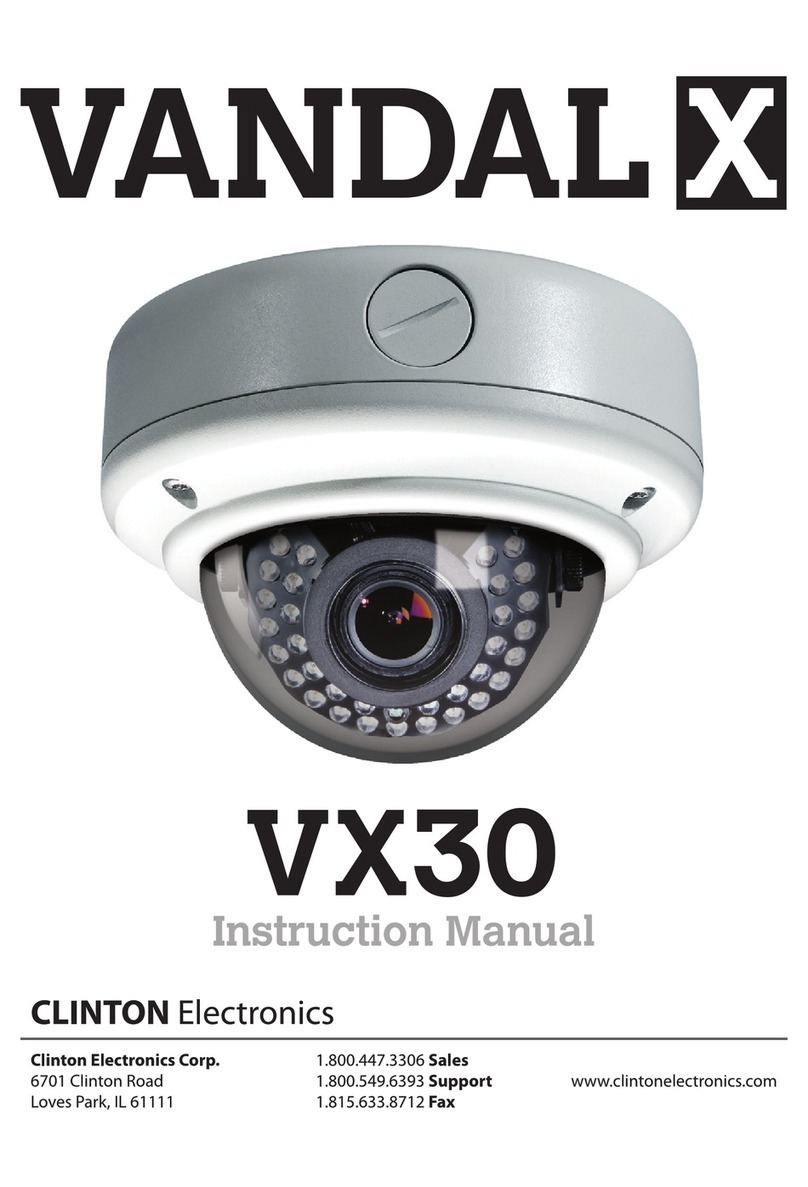 Clinton VX30 User manual