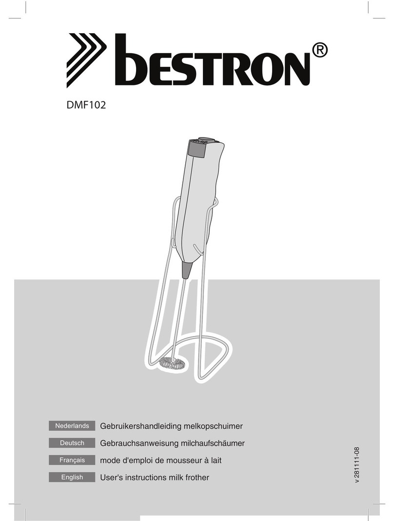 Bestron DMF102 User instructions Bestron DMF102 User instructions
