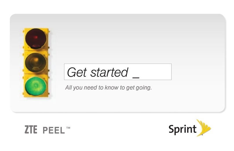 Zte ZTE PEEL Get started