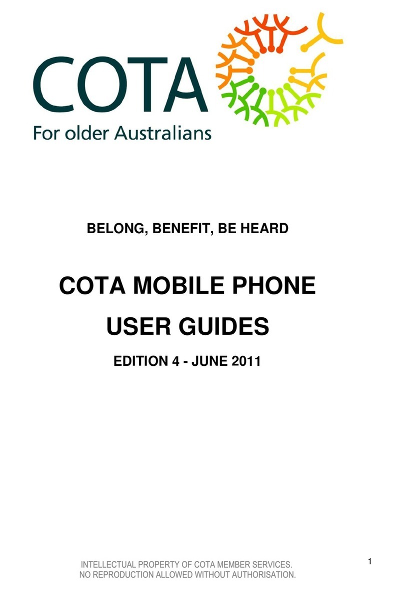 Cota Mobile Phone user guide