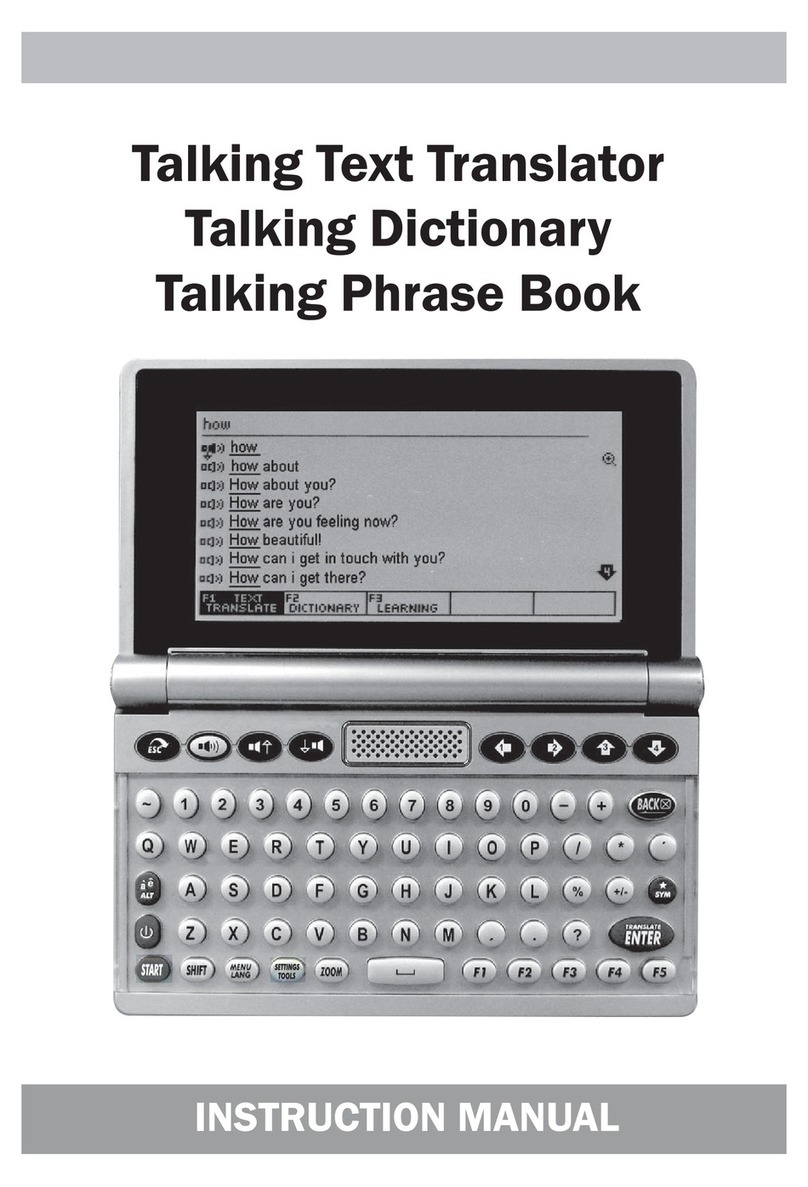 Trano T-11 instruction manual