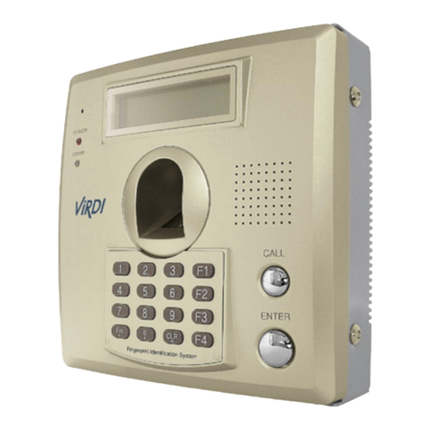 UNIONCOMMUNITY VIRDI 3000 user manual