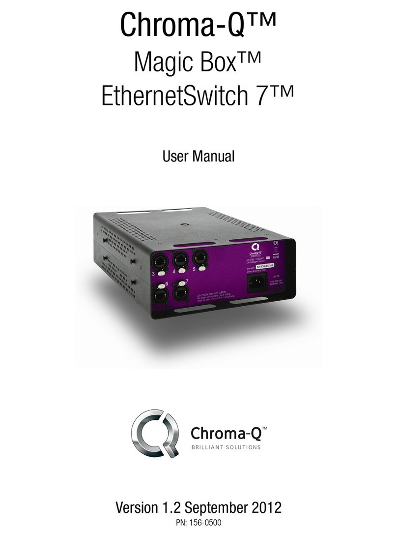 Chroma Magic Box EtherSwitch 7 user manual