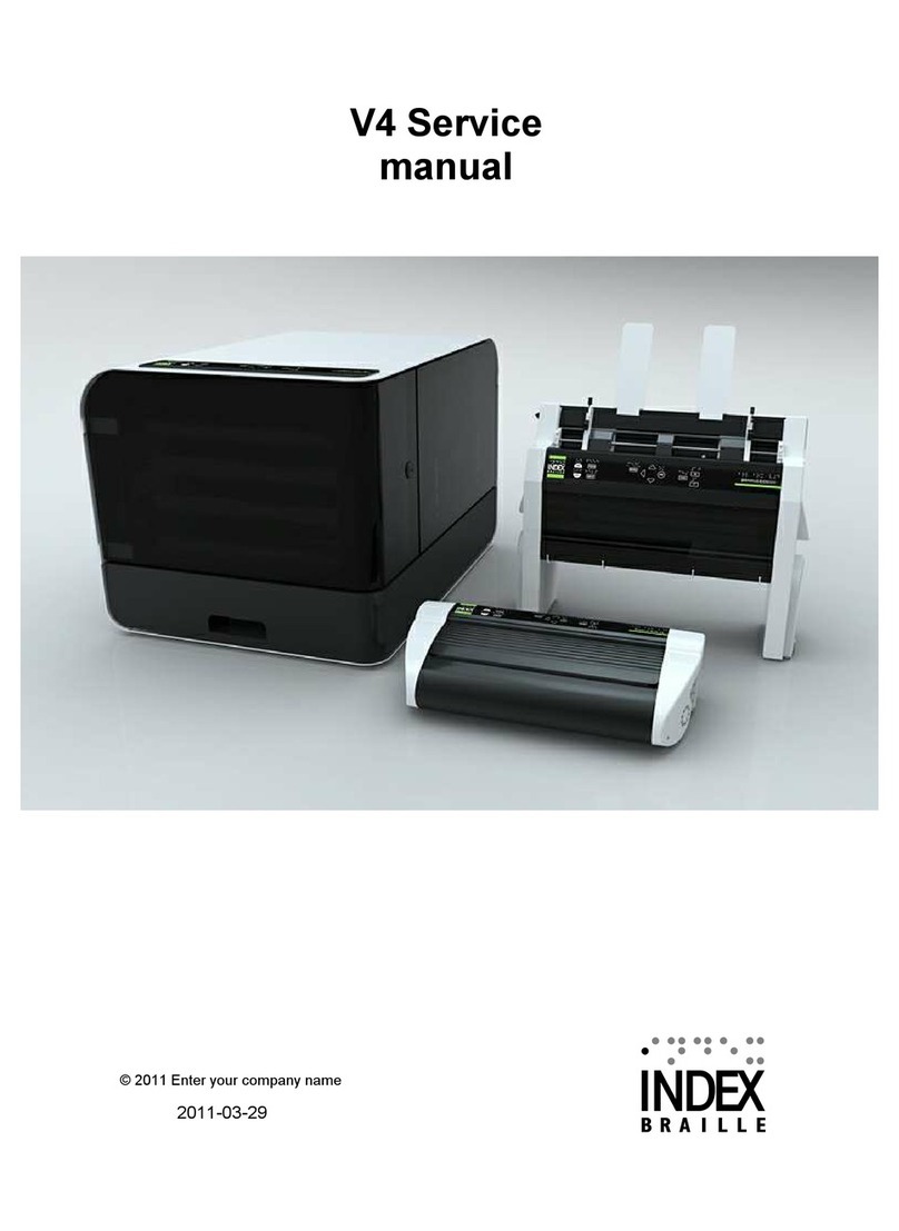 Index Braille Index V4 User manual