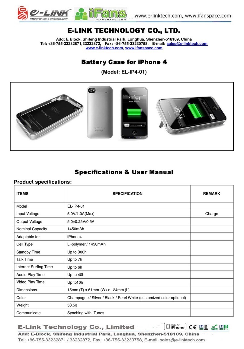 elink EL-IP4-01 Specification & user manual