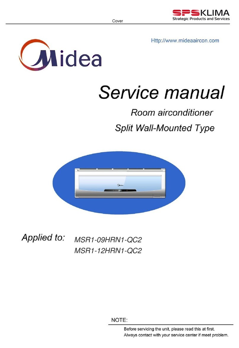 Midea MSR1-09HRN1-QC2 User manual
