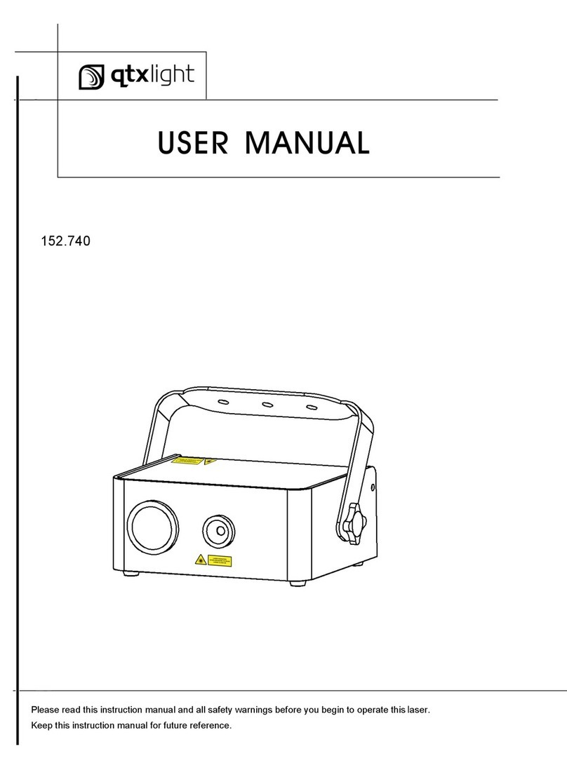 QTX Light 152.740 User manual