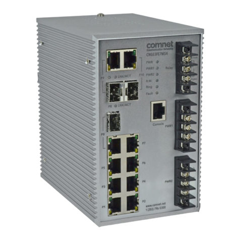 Comnet CNGE3FE7MS4 User manual