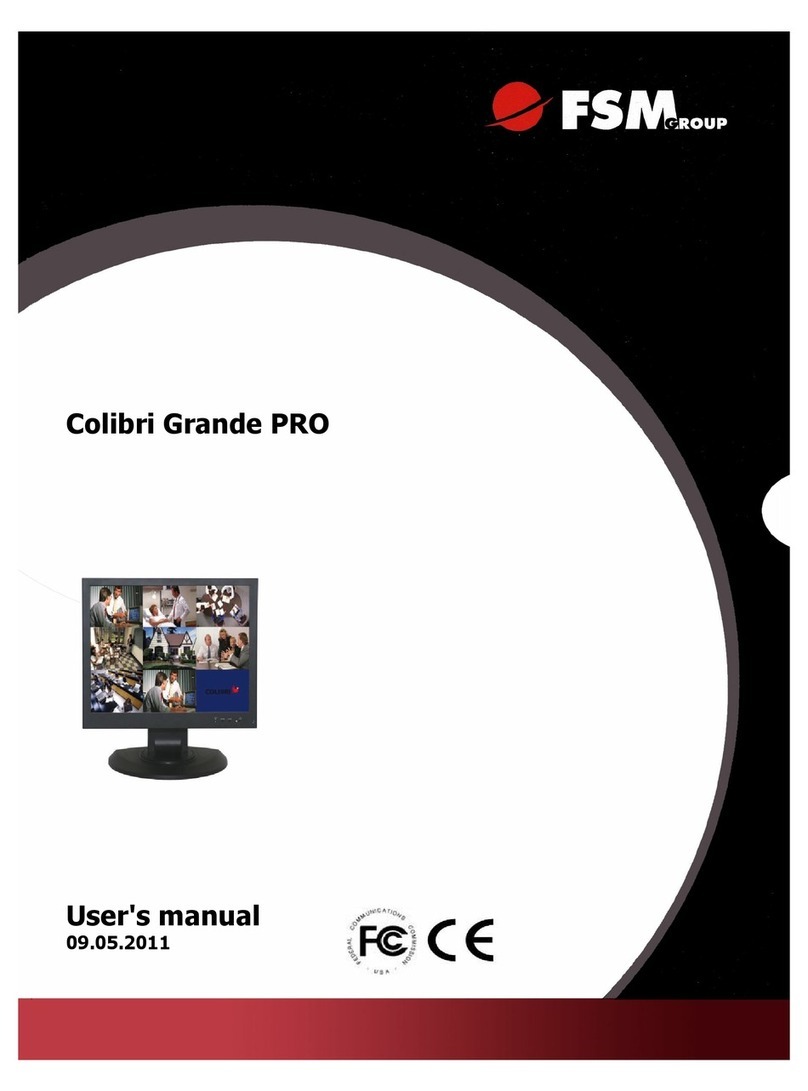 FSM Colibri Grande PRO user manual