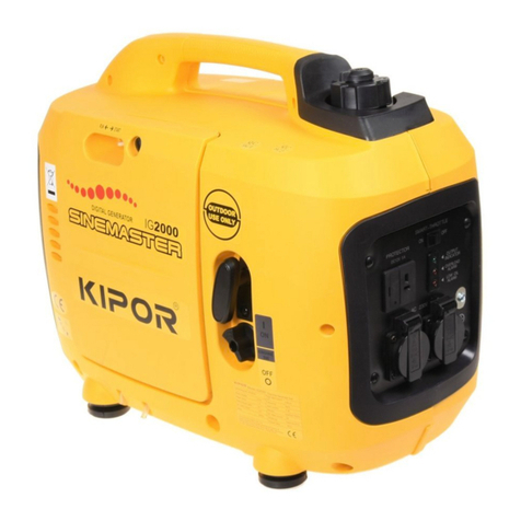 Kipor IG2000 Operation manual