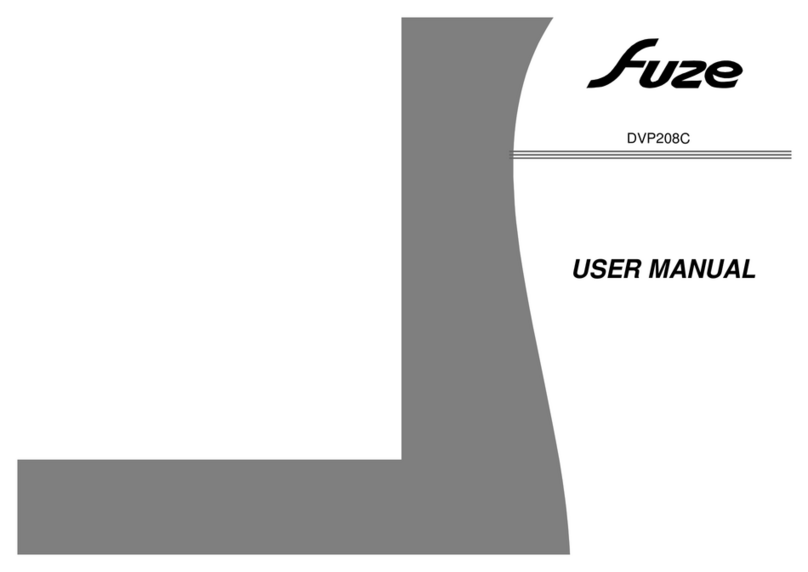 Fuze DVP208C user manual