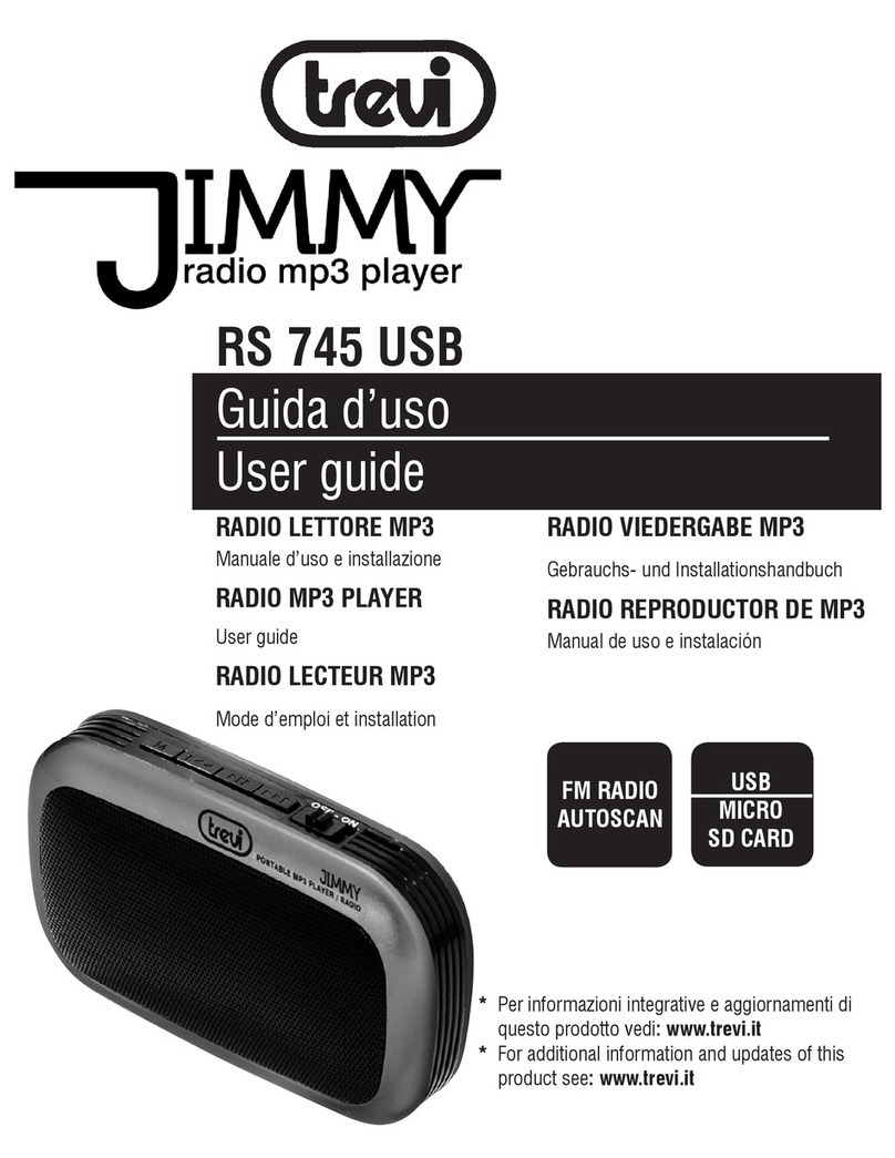Trevi Jimmy RS 745 USB user guide