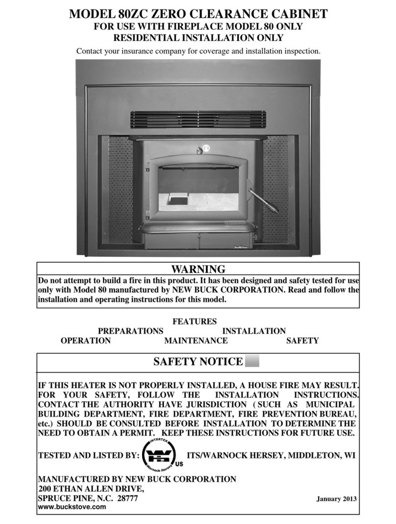 New Buck Corporation 80ZC User guide