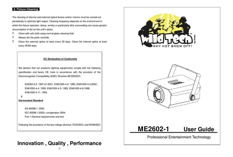 Wild tech ME2602-1 user guide