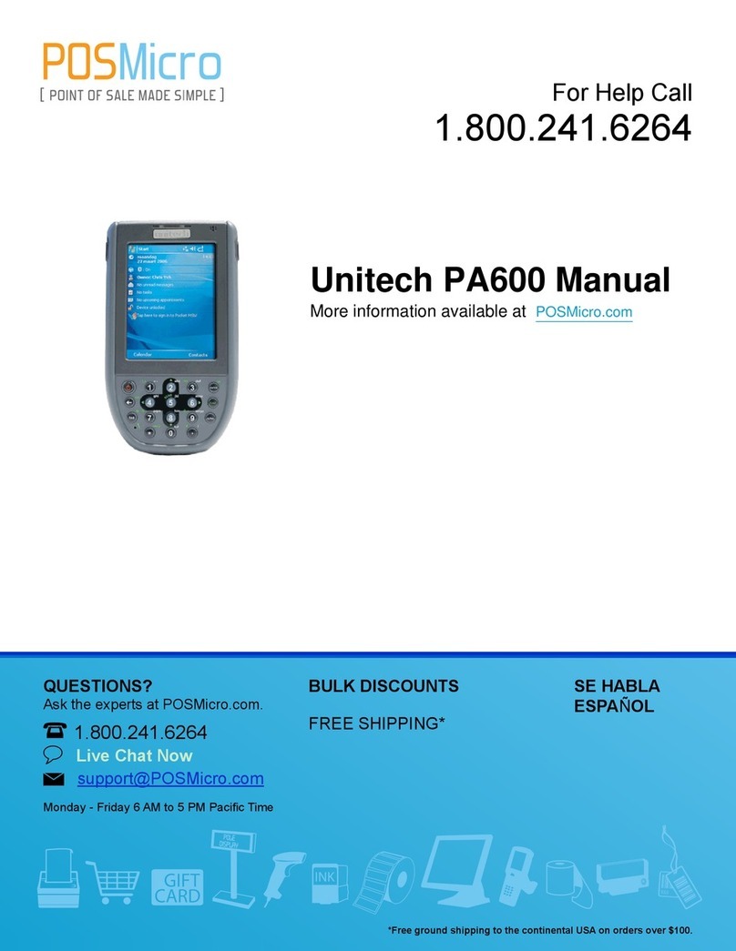 POSMicro PA600 manual