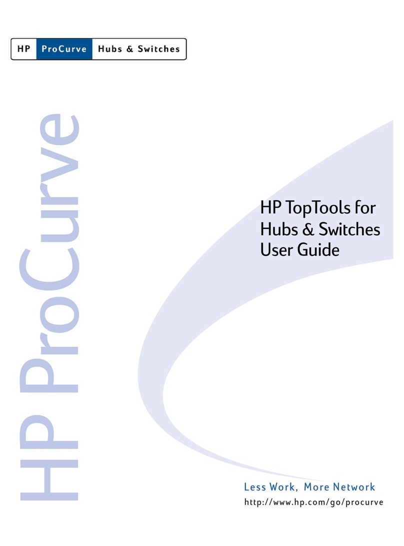 HP ProCurve 1600M User manual