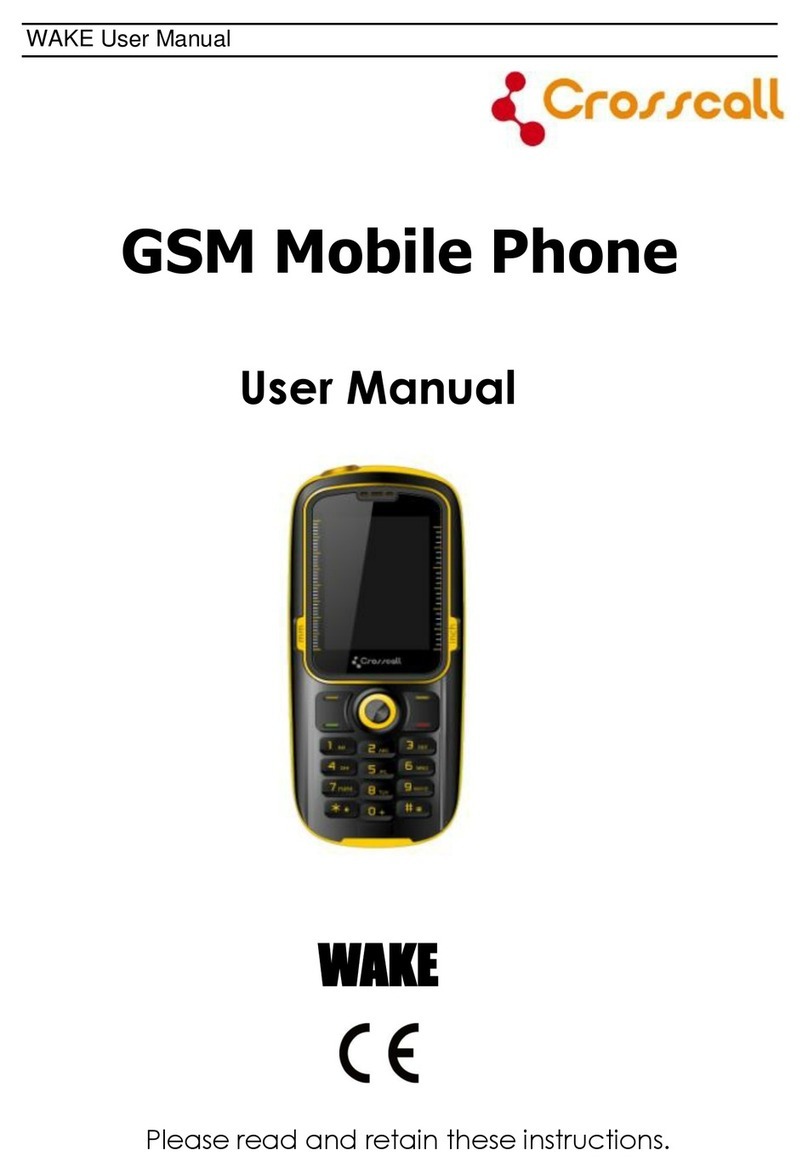 Crosscall WAKE User manual