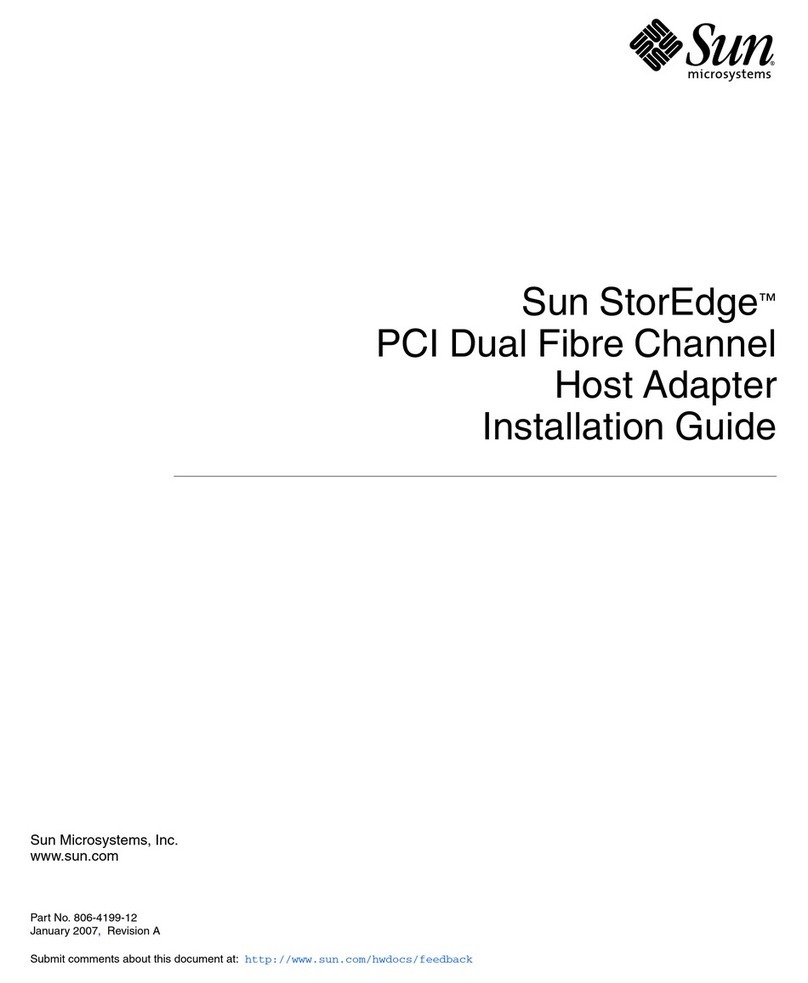 Sun Microsystems Sun StorEdge installation guide