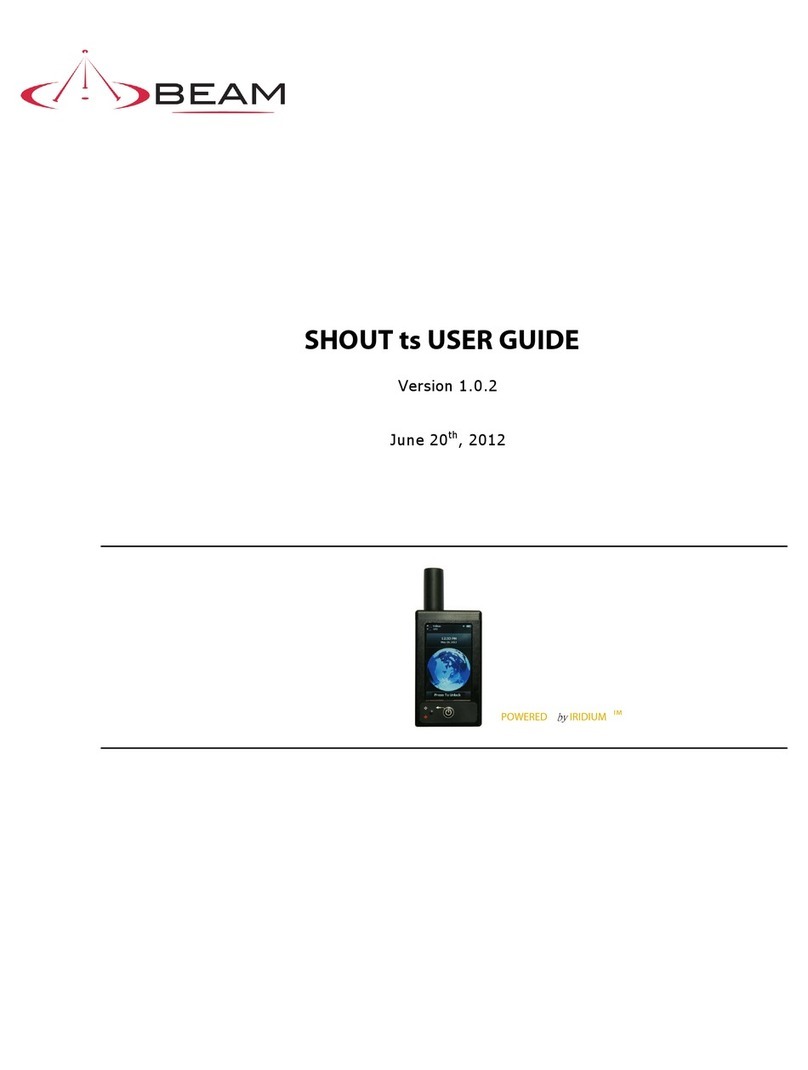 Beam Shout ts User manual
