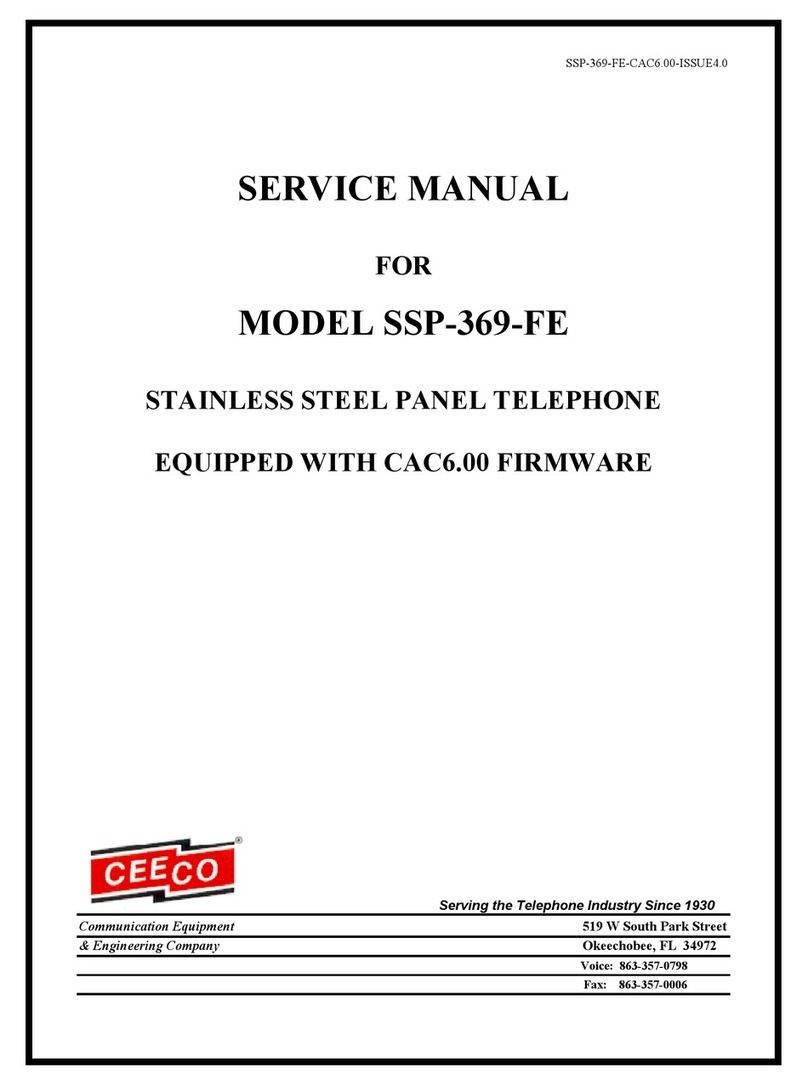 CEECO SSP-369-FE User manual