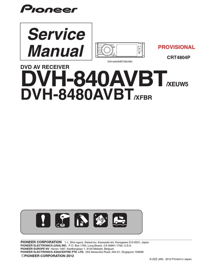Pioneer CRT4804P Service manual Pioneer CRT4804P Service manual