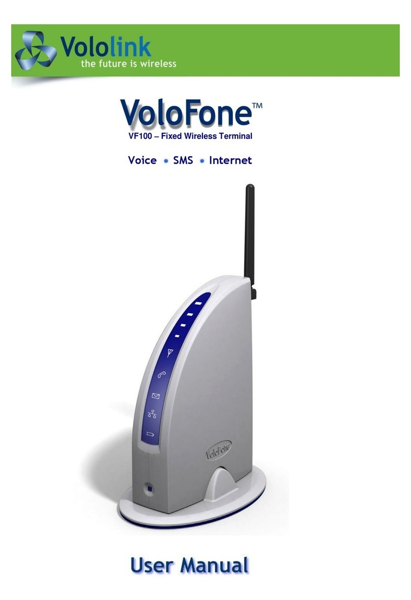 Vololink VoloFone VF100 user manual