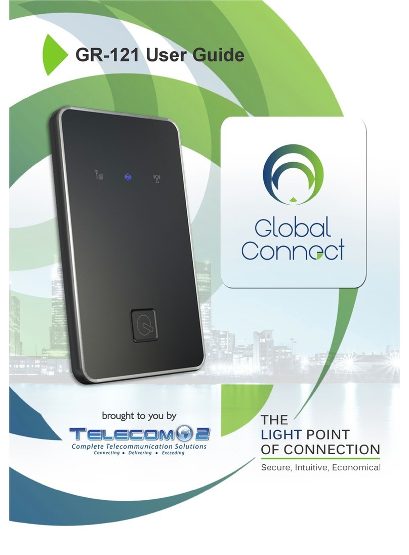 Telecom 2 Global connect GR-121 user guide