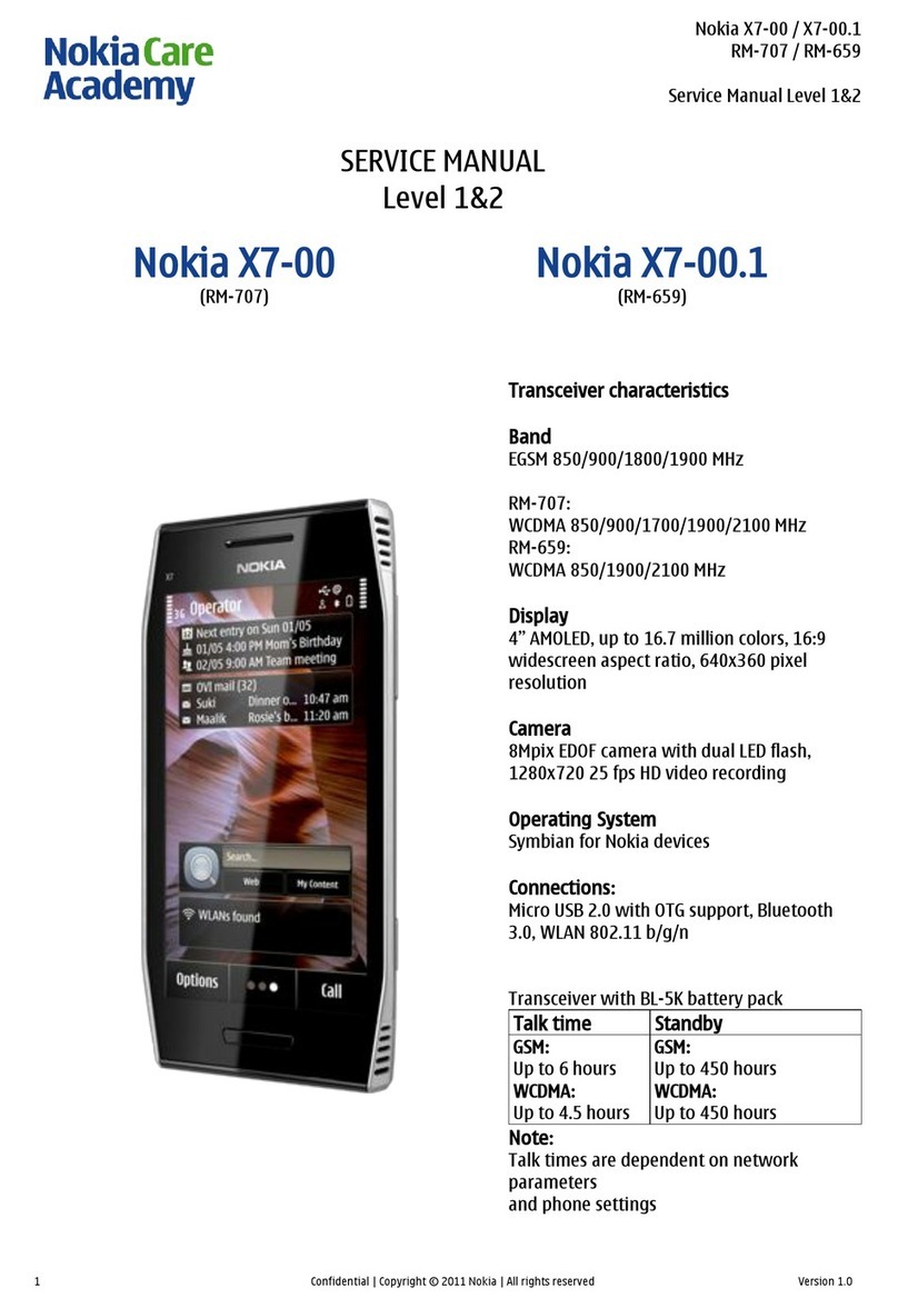 Nokia X7-00 User manual
