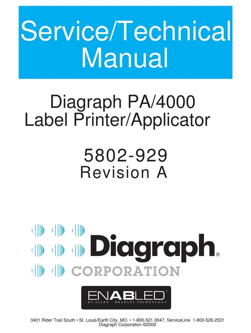 Diagraph PA/4000 User manual