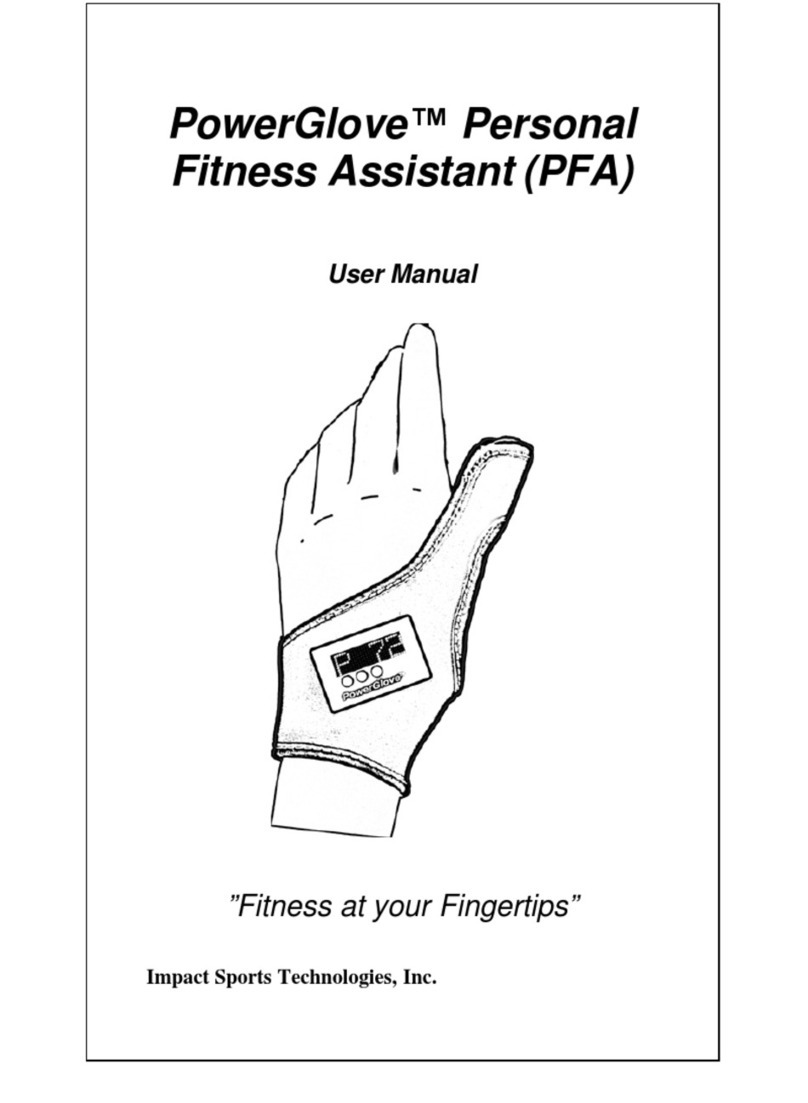 Impact Sports PowerGlove user manual